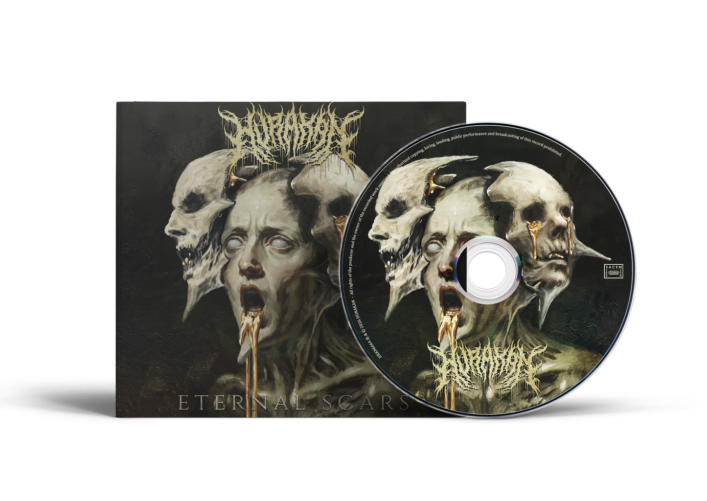 PREORDER - DIGIPACK - "ETERNAL SCARS"