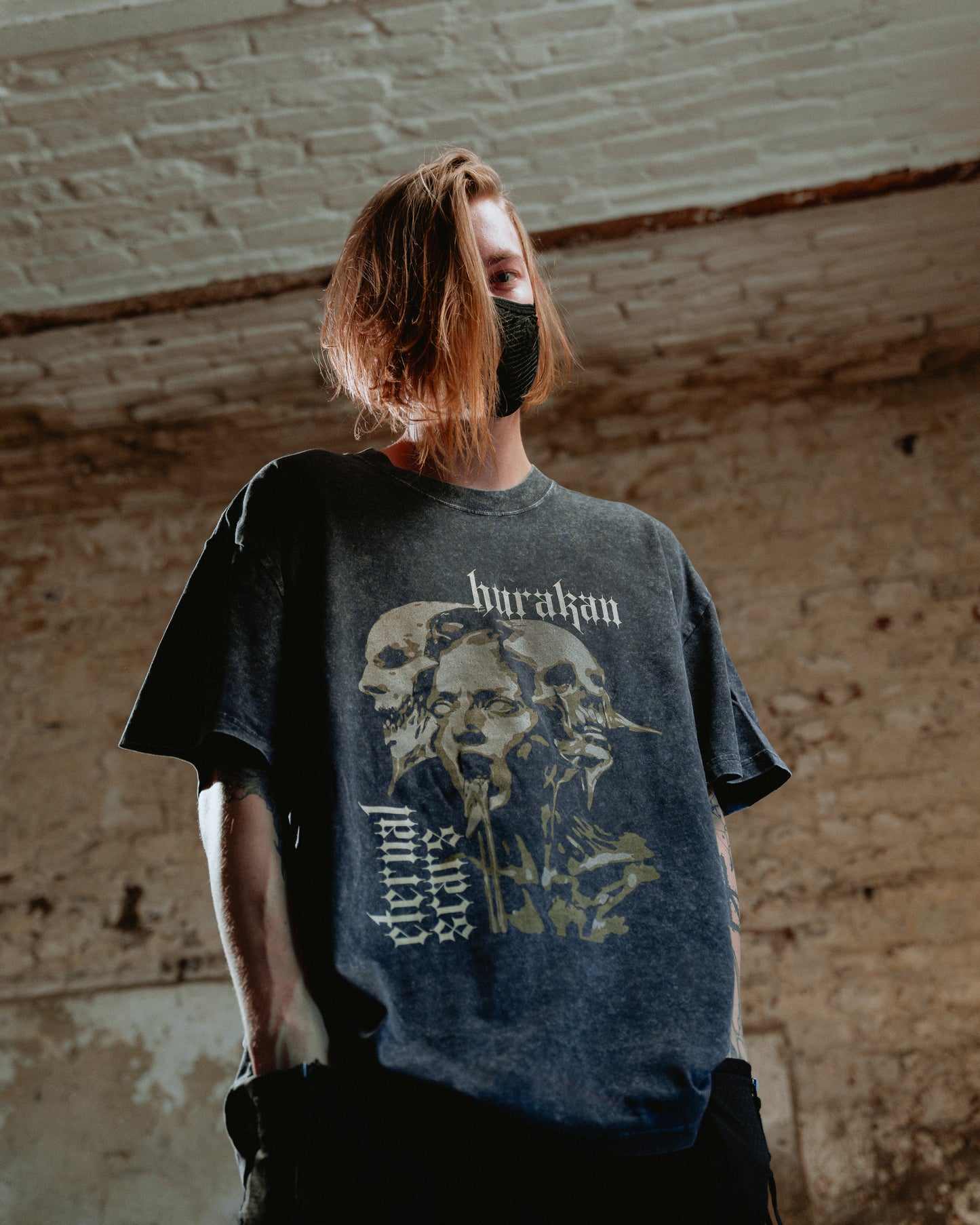 PREORDER - SCAR - STONE WASH T-SHIRT